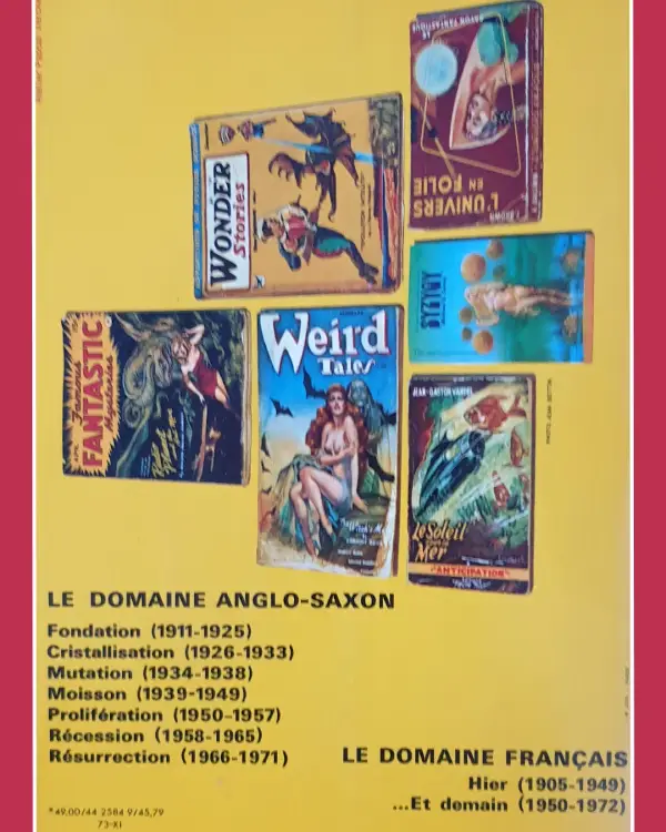 4e couv Jacques Sadoul Histoire de la science fiction moderne