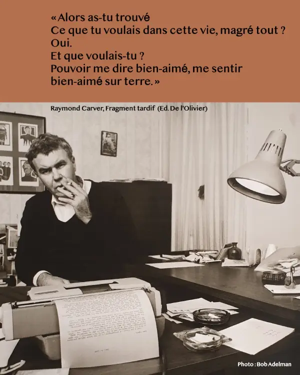 4e couv Raymond Carver Qu'est-ce que vous voulez voir