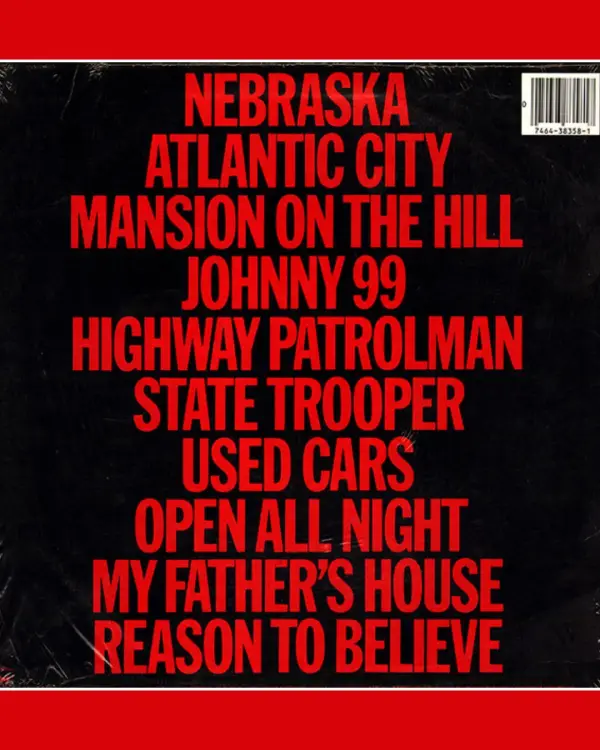 Bruce Springsteen Nebraska