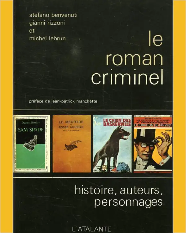 Couverture Michel Lebrun Le roman criminel