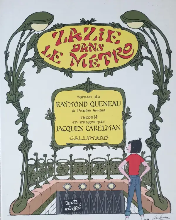 Couverture Raymond Queneau Zazie dans le métro