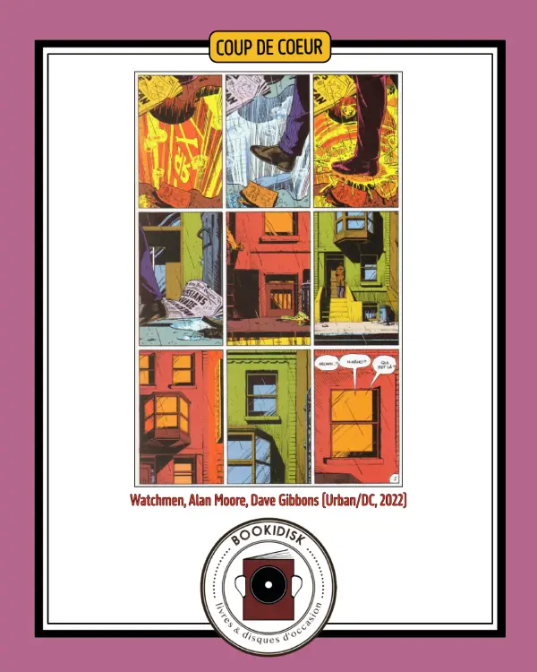 4 e de couv Alan Moore Watchmen
