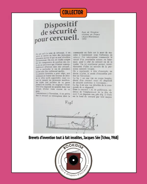 4e de couv Jacques Sée Brevets d'invention tout à fait insolites
