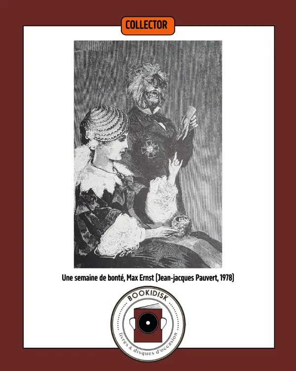 4e de couv Max Ernst Une semaine de bonté 1978