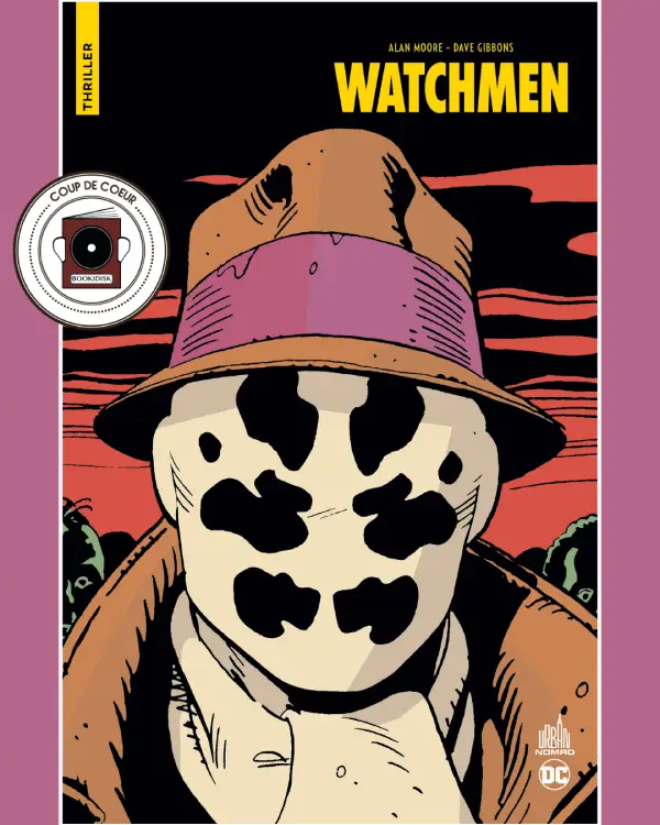 Couverture Alan Moore Watchmen